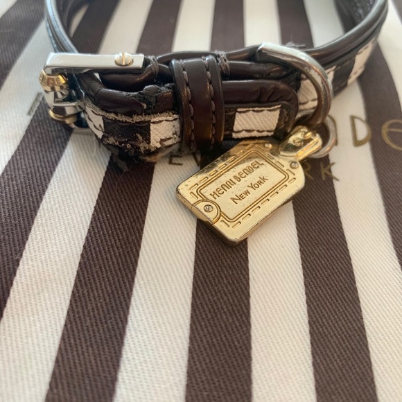 ✨HP✨ Rare Henri Bendel Dog Collar and Leash - Picture 8 of 8
